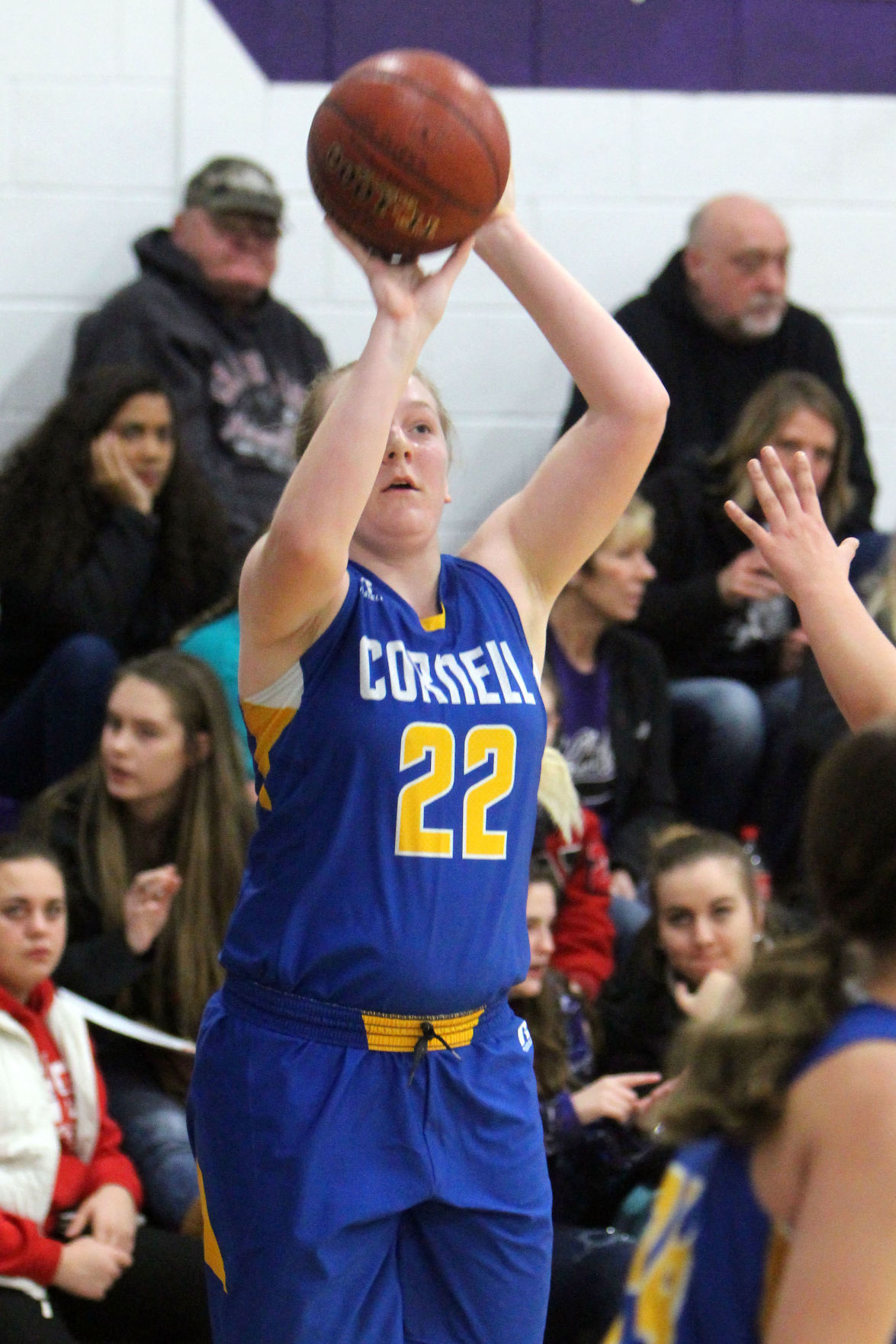 Cornell at Lake Holcombe girls basketball 12-4-18